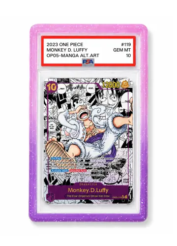 Orchid → Purple glitter gradient slab guard