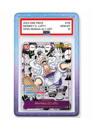 Sky Blue → Purple glitter gradient slab guard