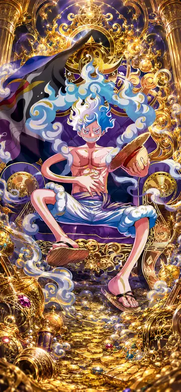 Gear 5 — Throne phone wallpaper preview